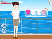 Free online game Daphne On Deck Dress Up with sailor fashion and clothes on PlayArcadeHub