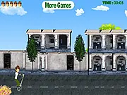 Ben 10 Segway Rush free online game obstacle course