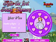 Play Sofia the First Memory game free online by clicking the hearts to follow the color sequence