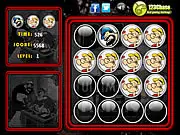 Popeye Memory Balls game screen showing a grid of memory balls and the Popeye and Brutus icons