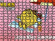 Miss Sunshine Puzzle free online cheerful picture game and brain teaser