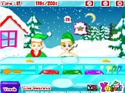 Christmas Cookie Treat game banner showing beautifully decorated festive cookies and baking ingredients