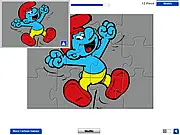 Play The Smurfs Jigsaw Puzzle Online free - Cartoon characters picture game