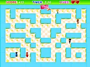 Back to School Panic free online running and time management game screenshot