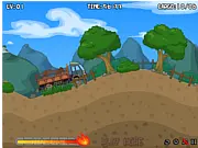 Delivery Truck free online physics and balance driving game screenshot