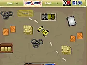 Park My Big Truck free online driving game, heavy vehicle parking challenge on PlayArcadeHub