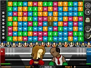 Boxing Token game screen showing two fighters in a ring with a token ready to be launched, free online physics boxing game