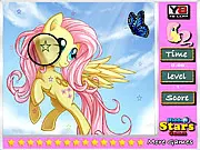 Fluttershy Hidden Stars free online game My Little Pony hidden object puzzle for kids