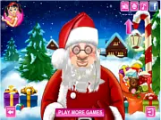 Play Santa's Real Haircuts free online - Festive Christmas beard styling game