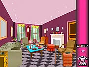 Play Elegant Room Escape online, free point and click puzzle, finding clues to escape a luxurious room