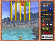 Playing Funny Balloons free online, a puzzle game guiding colored balloons to score an exact target number