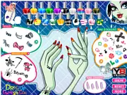 Frankie Stein Manicure free online Monster High fashion game, decorating nails