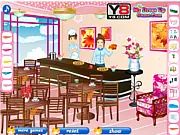 Restaurant Decorating Game free online design simulation, decorating a cozy dining room