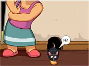 Mouse Killer 2 free online game, smashing a mouse to protect food, classic arcade reaction game