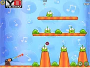 Play Mung Bean Frogs online free feeding game, cute green frog eating endless candy on PlayArcadeHub, simple casual game