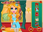 Luxurious Spa Day game featuring a girl relaxing during a hair treatment and a back massage