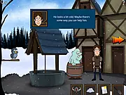 Play Back in Time free online adventure game where you escape the Middle Ages