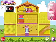 Dora Doll House Decor free online game, girls decorating Dora's doll house, arranging elegant furniture and interior design items