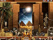 Play Julia's Adventure in Egypt free online hidden objects game, finding artifacts in ancient ruins