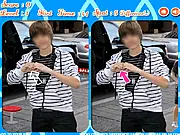 Tricky Celebrity Differences free online spot the difference puzzle game celebrity pictures find changes