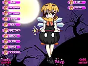 Play Pumpkin Fairy Dressup free online Halloween game, style Biscuit the fairy