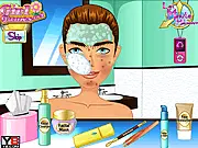 Lawyer Last Minute Makeover free online game on PlayArcadeHub - facial treatment and makeup
