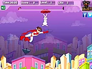 Play Little Hero Adventure free online flying game, guiding a hero through obstacles on PlayArcadeHub