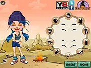Camp Girl Dress Up free online game, stylish camp girl outfits and accessories, play dress up on PlayArcadeHub