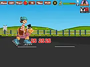 Miley and Her Magical Tortoise free online game screenshot, magical tortoise riding adventure on PlayArcadeHub