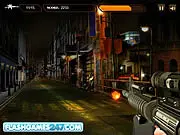 Urban Shootout free online FPS game, intense urban combat, shooting and weapon upgrades on PlayArcadeHub