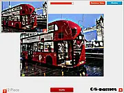 London Bus Puzzle Free Online Jigsaw Game
