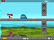 Play Double Bros free online game, two-handed coordination runner, hardcore platformer on PlayArcadeHub