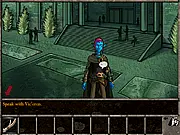 Kingdom of Liars 2 game screenshot, fantasy point and click interface, detective character in a pixelated environment