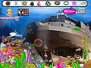 Wrecked Ship free online hidden object puzzle game