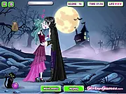 Help two love-struck vampires kiss without being interrupted by a pesky bat in this quirky, fun online game.