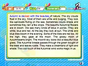 Screenshot of Typing Expert Online free game showing sentences to type and a score counter
