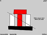 3 Slices! free online physics puzzle game where a shape is being sliced on PlayArcadeHub