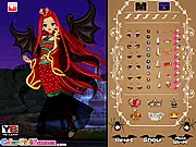 Play Vampire Queen Dress Design free online game – Help the queen design a perfect Halloween party dress and accessories