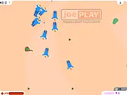 Zombie wants your Candy free online shooting game, gun down zombies trying to steal candy, action defense game