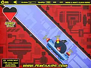 Anbot 2 game screenshot, free online point-and-click robot adventure with boss battles