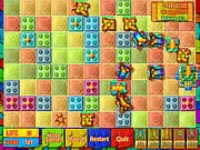 Toy Attack free online tower defense game on PlayArcadeHub - defensive towers shooting projectiles at enemy toy soldiers