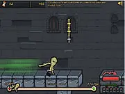 Crypt Dash action runner game showing a character dashing through obstacles to collect ankhs against a 60-second timer