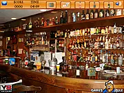 Play Hidden Objects-Night Pub free online game - Point and click to find hidden objects in a pub scene