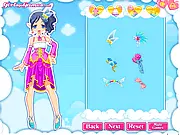 Play Angel Cutie Maker free online, dress up angel game, customize character with wings and outfits