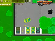 Play Uber Parking Simulator free online, precision driving and parking game, customizing a car, avoiding obstacles