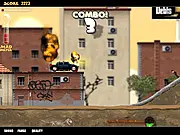 Play Rage Truck 3 free online, monster truck driving game, exploding obstacles and rough terrain
