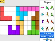 Play Pentomino Puzzle free online logic game on PlayArcadeHub, arrange five-square shapes to fill the board