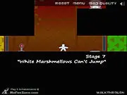 That Gravity free online physics puzzle game featuring a marshmallow character