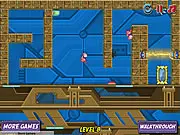 Splitman 2 free online puzzle game where the player splits the hero into clones to reach the exit