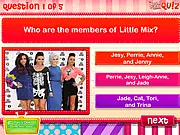 Play Little Mix Quiz free online game on PlayArcadeHub - Test your knowledge on the girl group and their songs